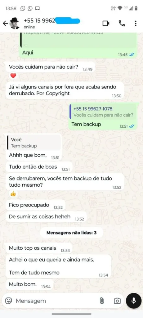 Feedback Download Cursos Top Drive 3