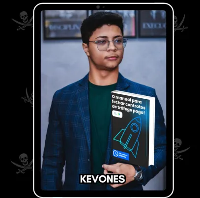 Capa: Baixar Curso 1KEVONES Tráfego Pago + Vendas | Completo