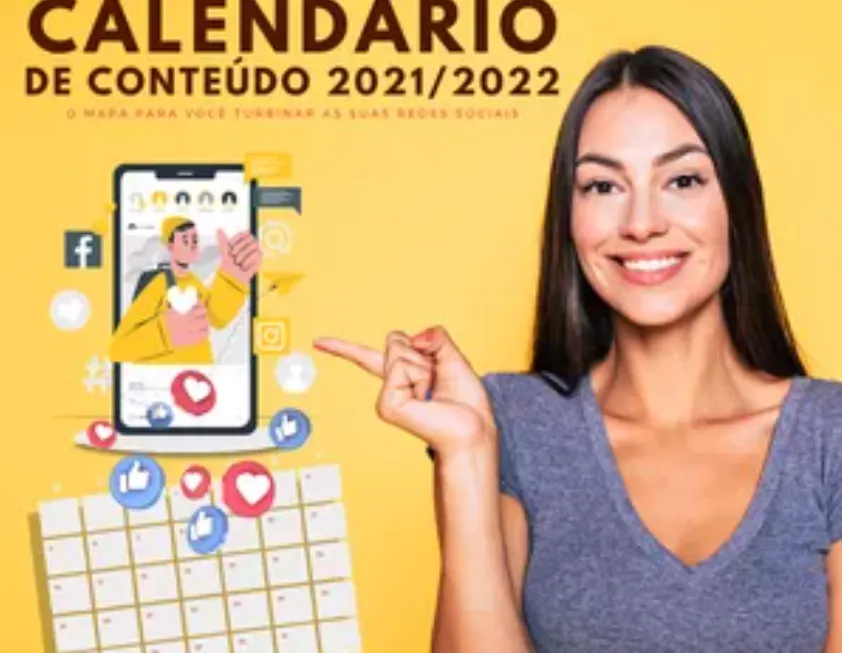 Capa: Baixar Calendário Mídias Sociais Jonatan Vinicius: Conteúdo Anual