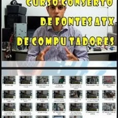 Capa: Download Curso André Cisp: Conserto Fontes ATX Rápido!