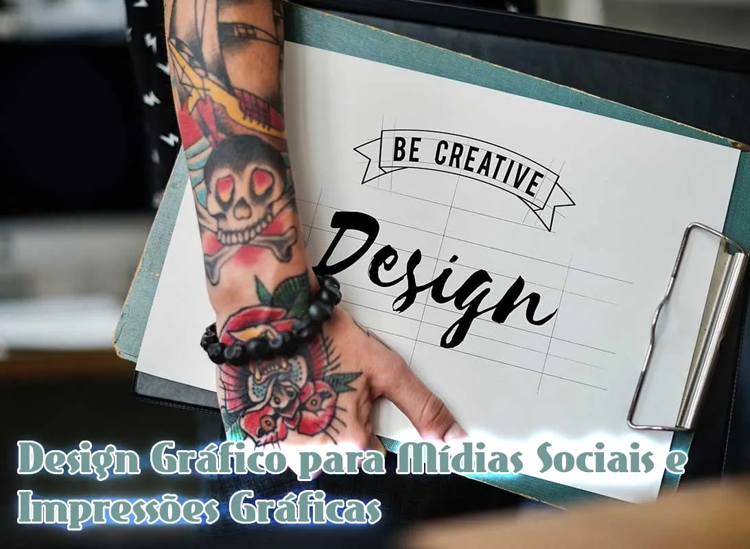 Capa: Baixar Design Gráfico Mídias Sociais e Impressos – Curso Completo