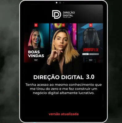 Capa: Direção Digital 3.0 – Ana Jords: Baixar Curso Completo Agora!