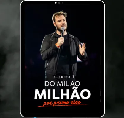 Capa: DO MIL AO MILHÃO Thiago Nigro: Baixar Curso Completo (2024)