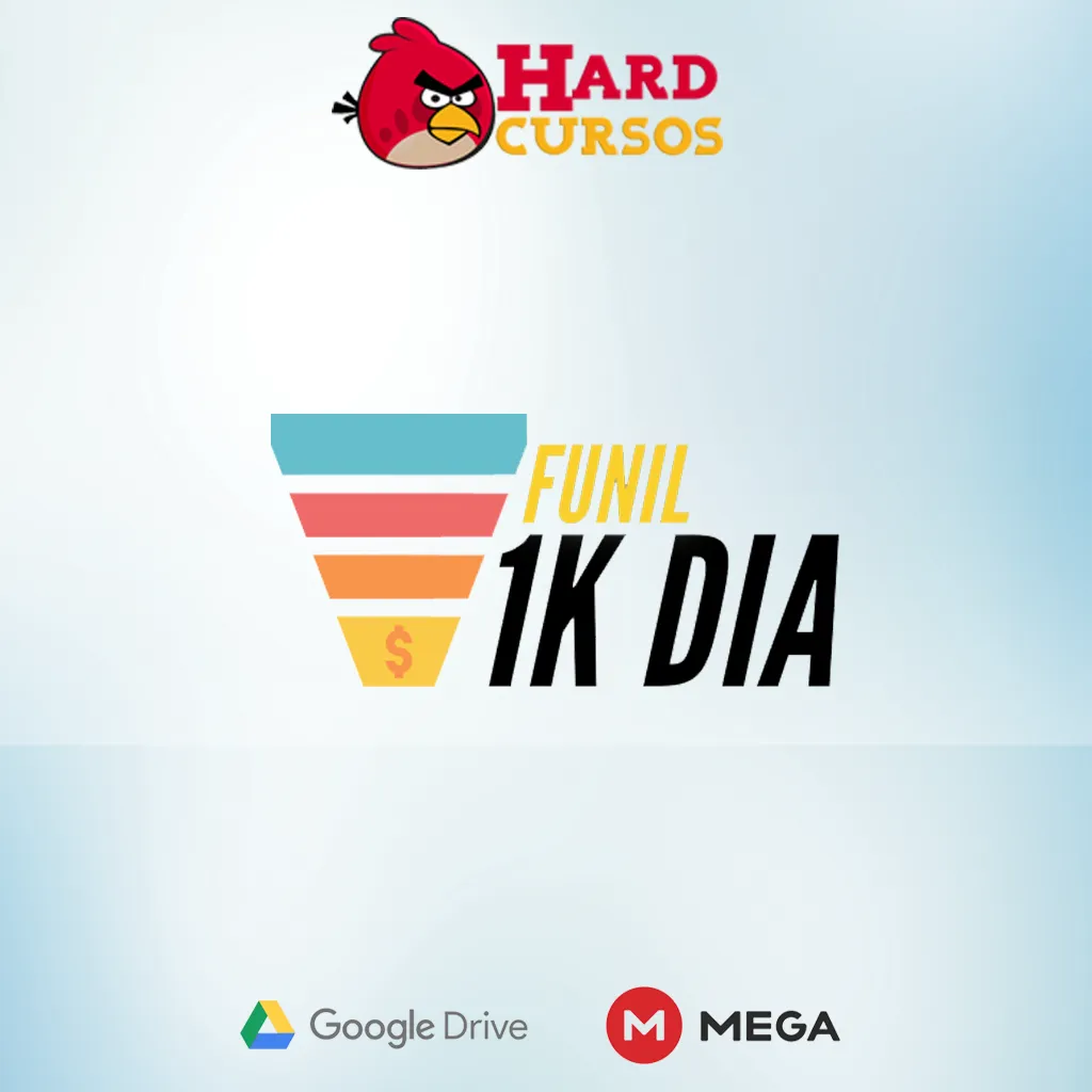 Capa: Funil 1K Dia: Baixe o Curso de Danilo dos Anjos