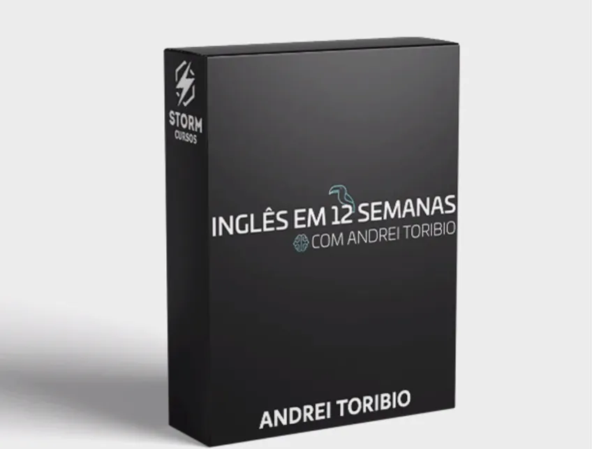 Capa: Inglês em 12 Semanas: Baixe o Método Andrei Toríbio Agora!