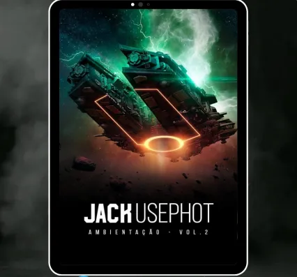 Capa: Baixar AMBIENTAÇÃO Vol 2 de Jack Usephot: Curso Design e Edição