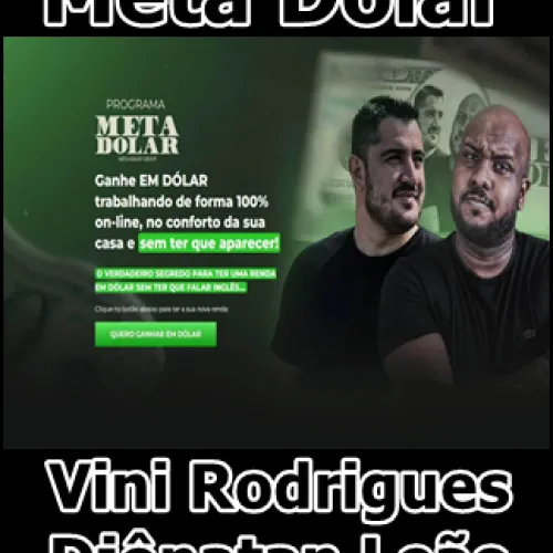 Capa: Meta Dólar Vini Rodrigues Download: Lucros em Dólar Já!