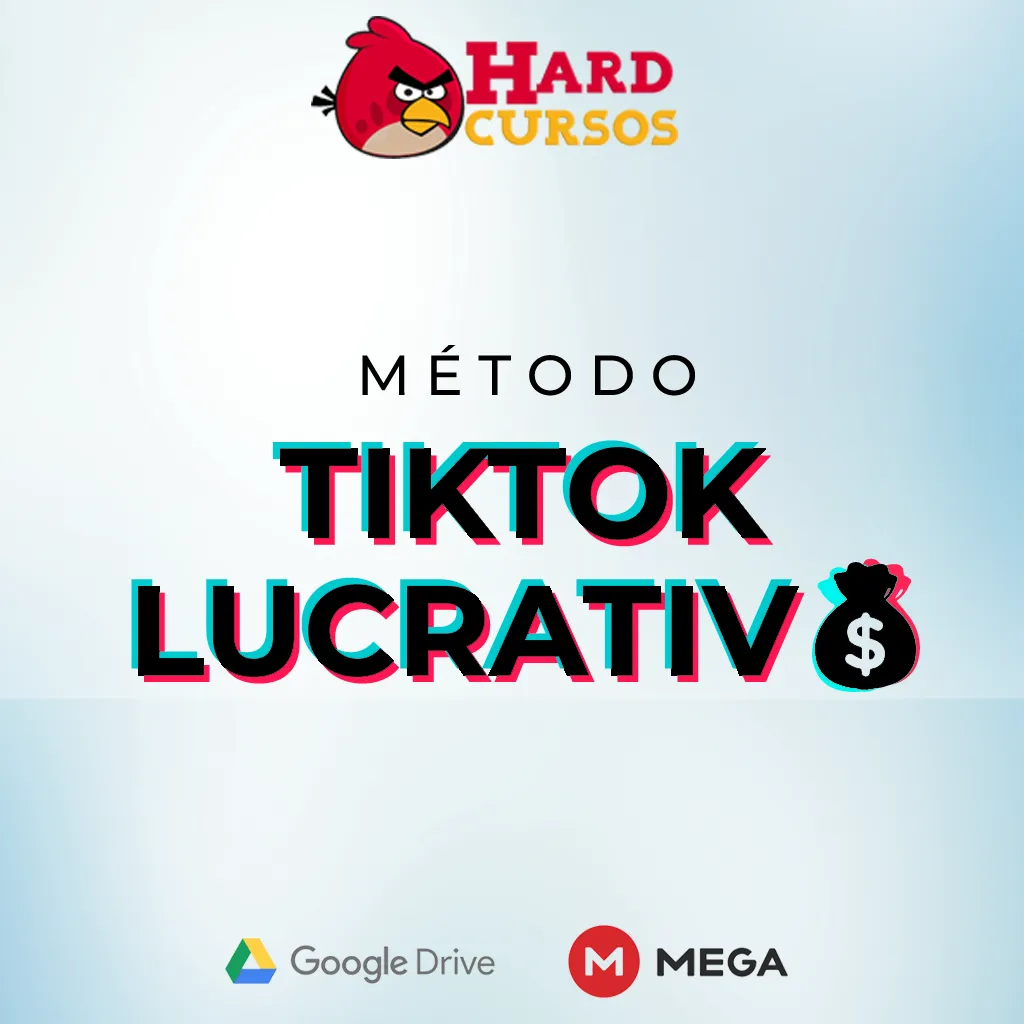 Capa: Método TikTok Lucrativo Mustache: Baixar Curso Oficial Completo