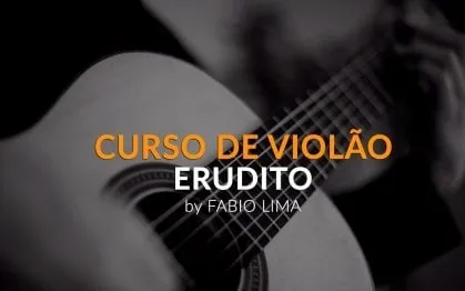 Capa: Download Fábio Lima: Curso de Violão Erudito Completo em Português