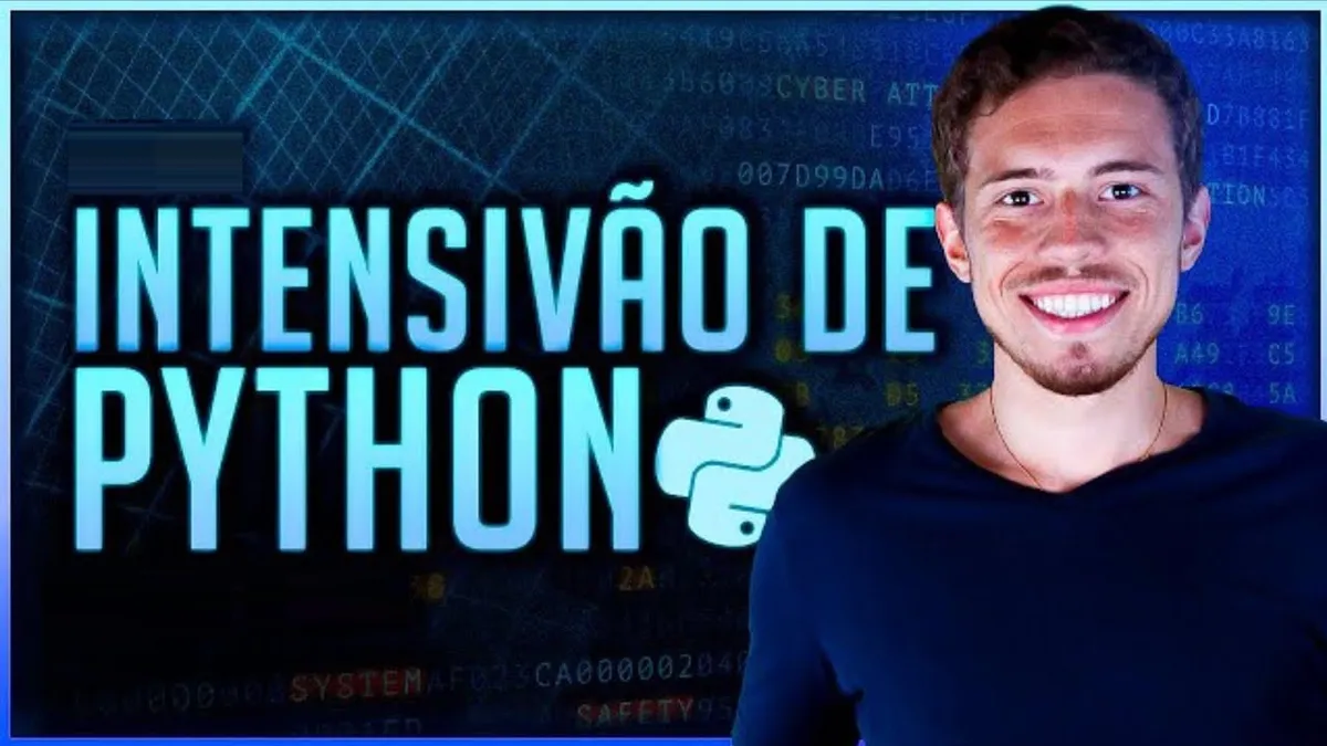 Capa: Python Completo: Baixar Curso Intensivão Hashtag Treinamentos Agora!