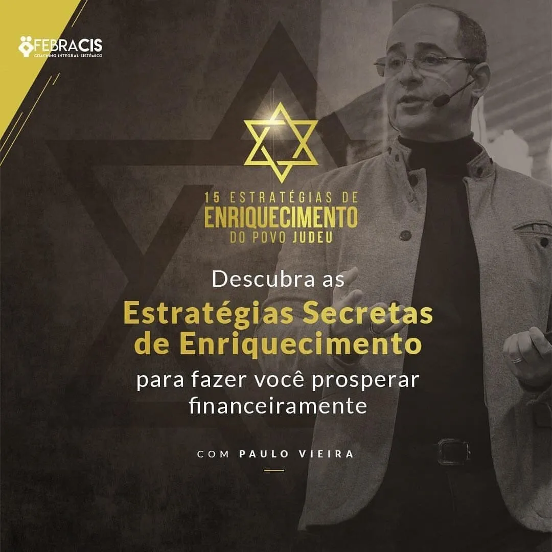 Capa: Baixar Curso Febracis: 15 Estratégias de Enriquecimento com Poder do Povo Judeu – Download Completo!