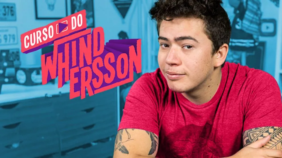 Capa: Curso Whindersson Nunes: Baixar Conteúdo Completo e Aulas