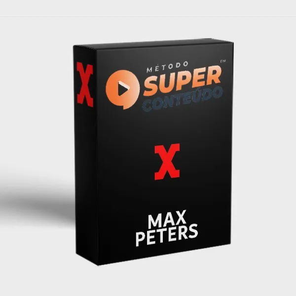 Capa: Baixar Super Conteúdo Max Peters: Curso Completo Download