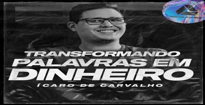 Capa: Transformando Palavras em Dinheiro 2.0 Ícaro: Baixar Curso Completo