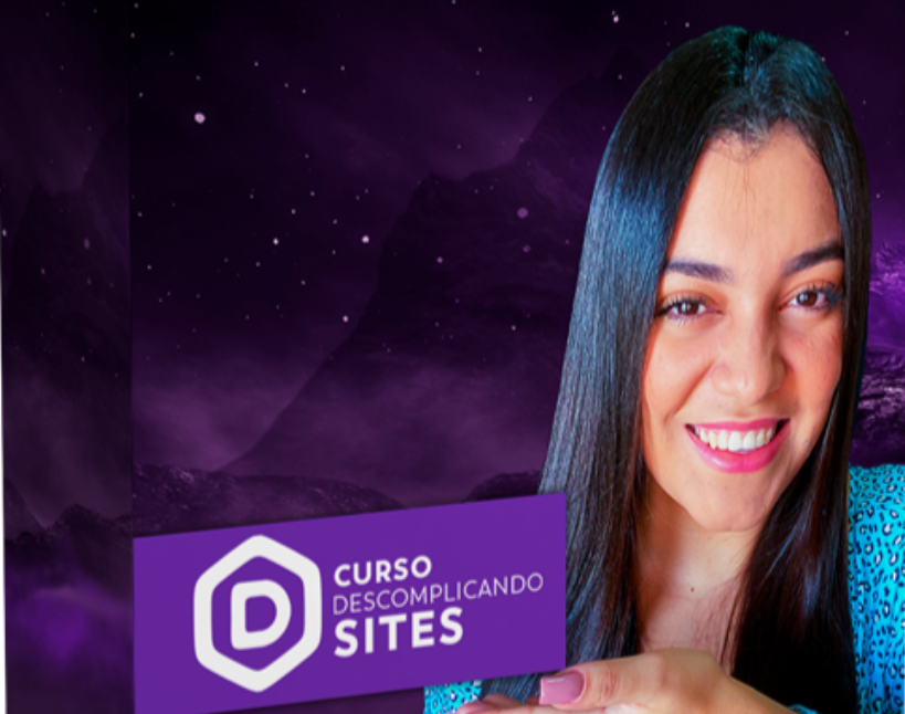 Micaela Pinheiro ensinando a criar sites com WordPress, Elementor e WooCommerce