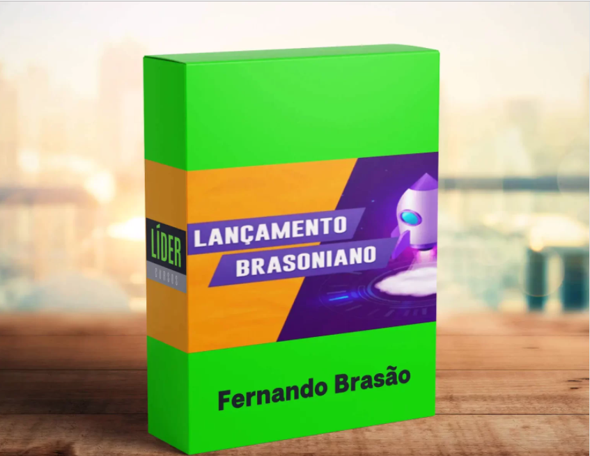 Curso Lançamento Brasoniano Fernando Brasão com foco em tráfego pago e alta conversão para vendas online.