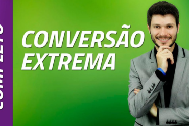 Capa do curso Conversão Extrema de Tiago Tessmann com destaque para marketing digital e alta conversão.