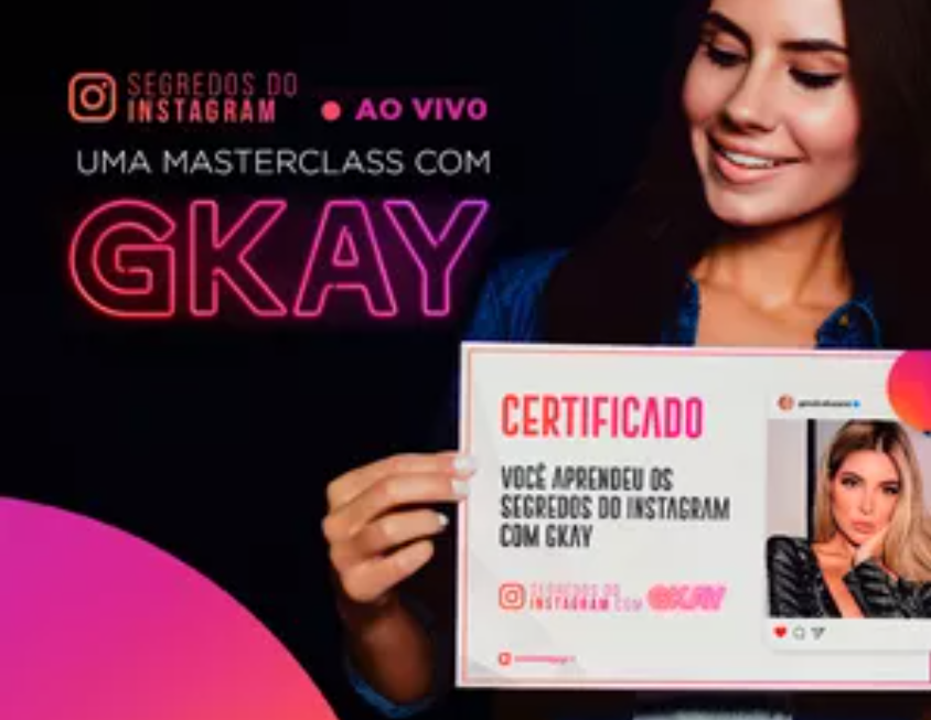 Curso Gkay: Segredos do Instagram para Download - Estratégias de Marketing Digital e Alta Conversão
