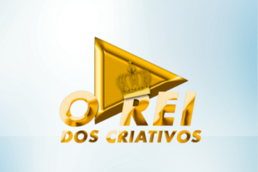 Gabriel de Souza apresentando o curso O Rei dos Criativos em tela de computador