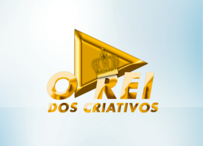 Gabriel de Souza apresentando o curso O Rei dos Criativos em tela de computador