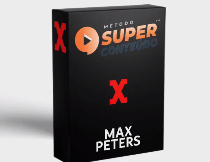 Capa do curso Super Conteúdo de Max Peters com foco em marketing digital e vendas online