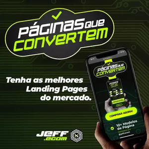 Capa do Curso Páginas que Convertem de Jeff Ecom em Download
