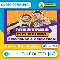 Curso Mestres do Enem Matemática com Umberto Mannarino e Frederico - Download Completo