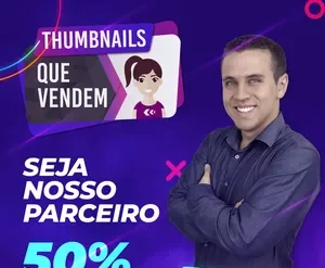 Thumbnail profissional de alta conversão para atrair cliques e vendas