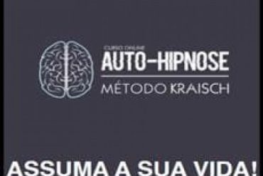 Capa do curso Autohipnose Método Kraisch por Rafael Kraisch com destaque em transformação pessoal e controle mental.