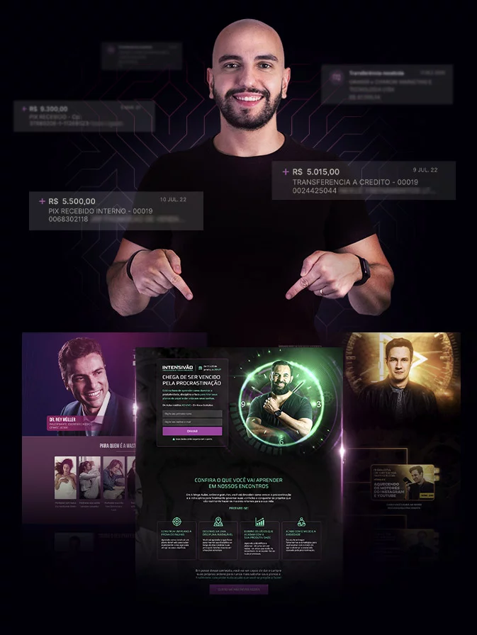 Thumbnail do Curso Landing Page para Lançamentos com Othon Ciparoni