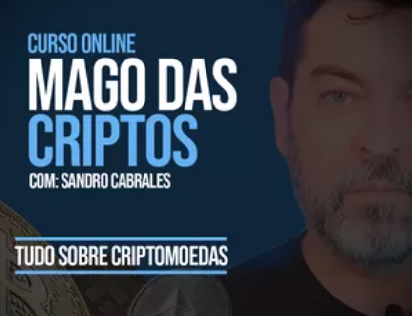 Capa do curso Mago das Criptos com Sandro Cabrales