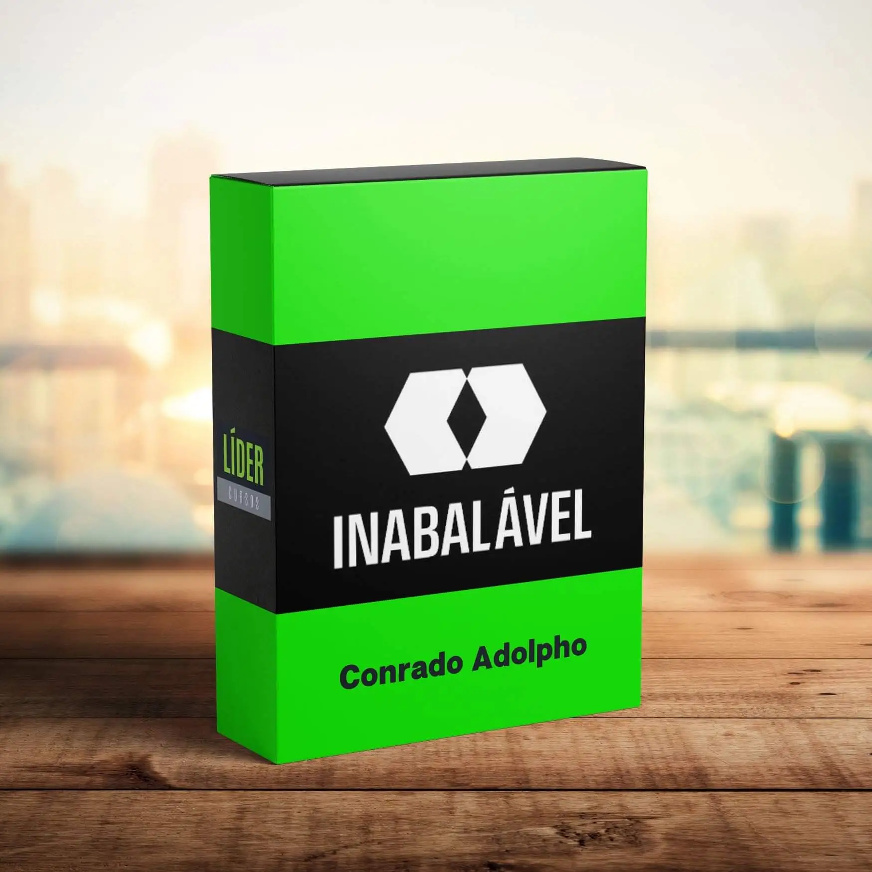 Pessoa confiante e determinada, com a mente forte e foco para alcançar o sucesso, utilizando o método Inabalável de Conrado Adolpho.