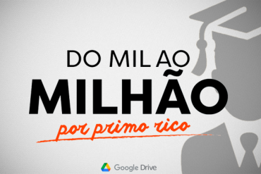 Capa do curso Do Mil ao Milhão de Thiago Nigro com conceito de riqueza e sucesso financeiro.