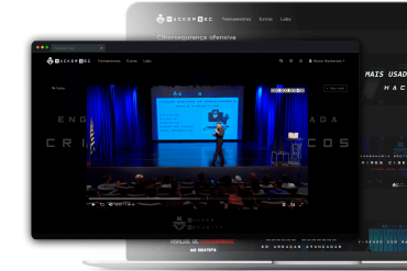 Capa do Curso Hacker Sec com selo de download e ícone de segurança digital.