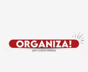 Capa do curso Organiza! de Luana Matos com ferramentas de organização digital
