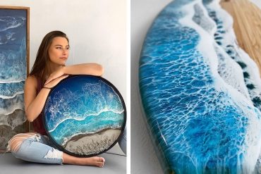 Técnicas avançadas e materiais para curso de viver de resina.