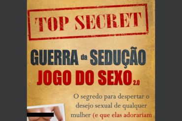 Capa do curso Guerra da Sedução 2.0 em alta definição