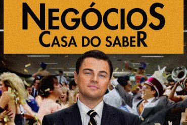 Capa do curso Casa do Saber Gestão & Negócios com ícones de crescimento e estratégia
