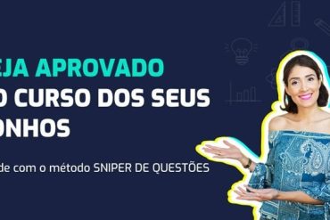 Capa do curso Sniper de Questões Susane Ribeiro com detalhes em alta resolução para preparação ENEM.
