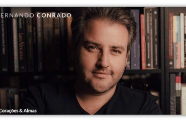 Capa do curso Corações e Almas de Fernando Conrado, com foco em desenvolvimento pessoal.