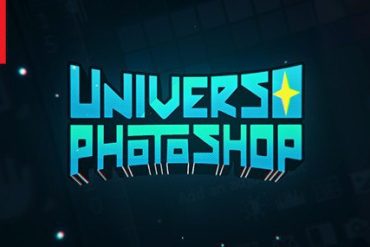 Capa do Curso Universo Photoshop com foco nas ferramentas de edição.