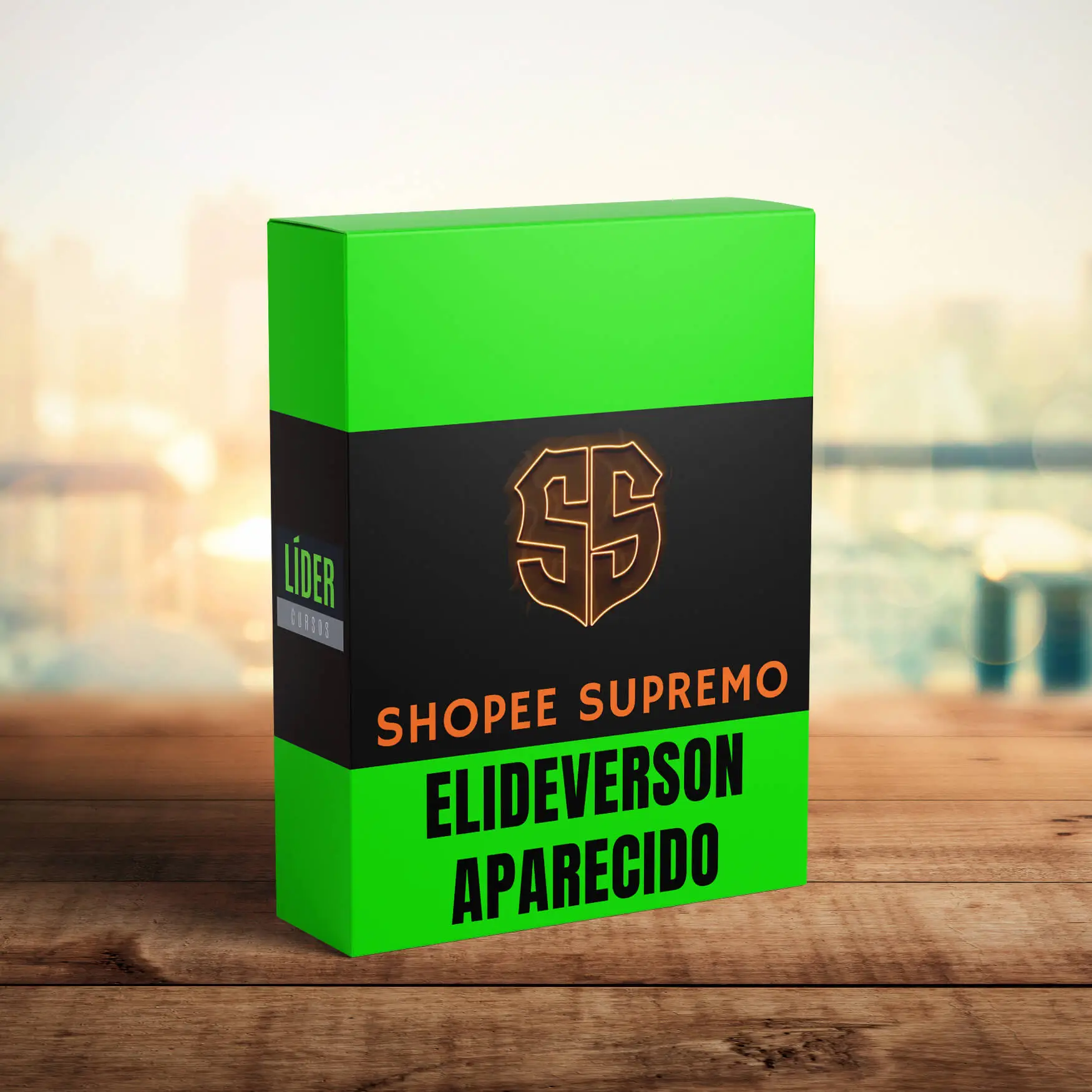 Capa do curso Shopee Supremo com Elideverson Aparecido ensinando a vender mais