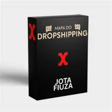 Jota Fiúza, especialista em dropshipping, apresentando o mapa do sucesso online
